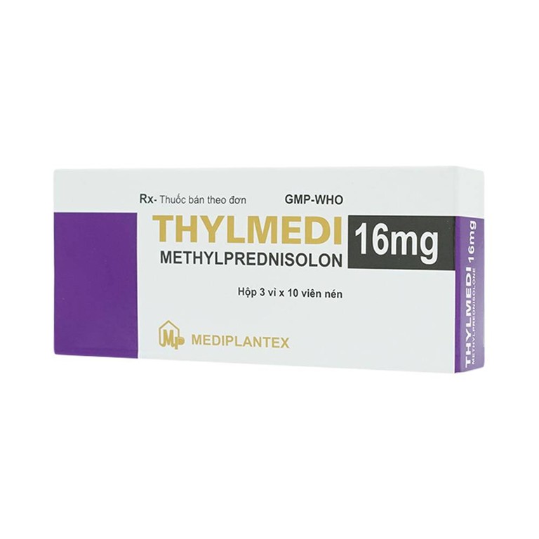 Thuốc Thylmedi 16mg Mediplantex kháng viêm, chống dị ứng (3 vỉ x 10 viên)