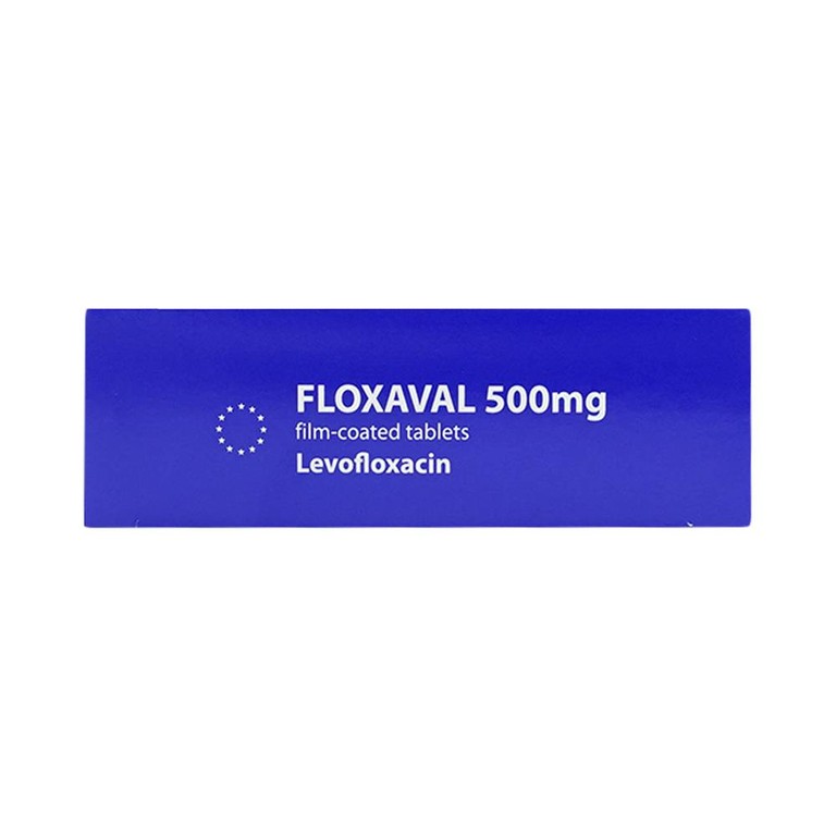 Thuốc Floxaval 500mg Delorbis điều trị nhiễm khuẩn (10 viên)
