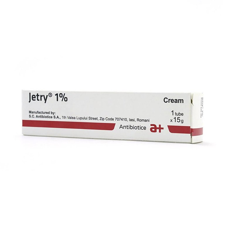 Kem bôi da Jetry 1% Antibiotice điều trị các bệnh nấm, lang ben (15g)