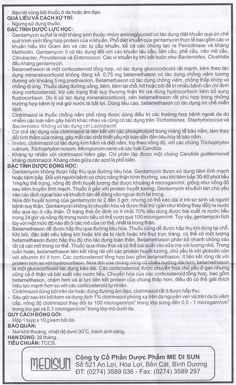 Thuốc bôi Furmet Cream Medisun hỗ trợ điều trị nhiễm trùng da (10g)