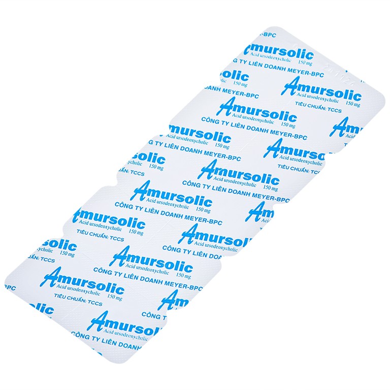 Thuốc Amursolic Meyer hỗ trợ làm tan sỏi cholesterol (5 vỉ x 10 viên)