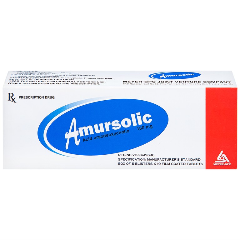 Thuốc Amursolic Meyer hỗ trợ làm tan sỏi cholesterol (5 vỉ x 10 viên)