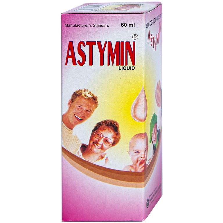 Siro Astymin Liquid Tablets bổ sung dinh dưỡng cho trẻ em (60ml)