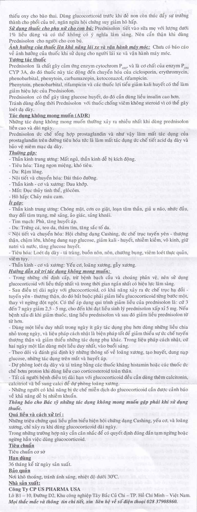 Viên sủi Kidpredni 5mg USP chống viêm, chống dị ứng và ức chế miễn dịch (5 vỉ x 10 viên)