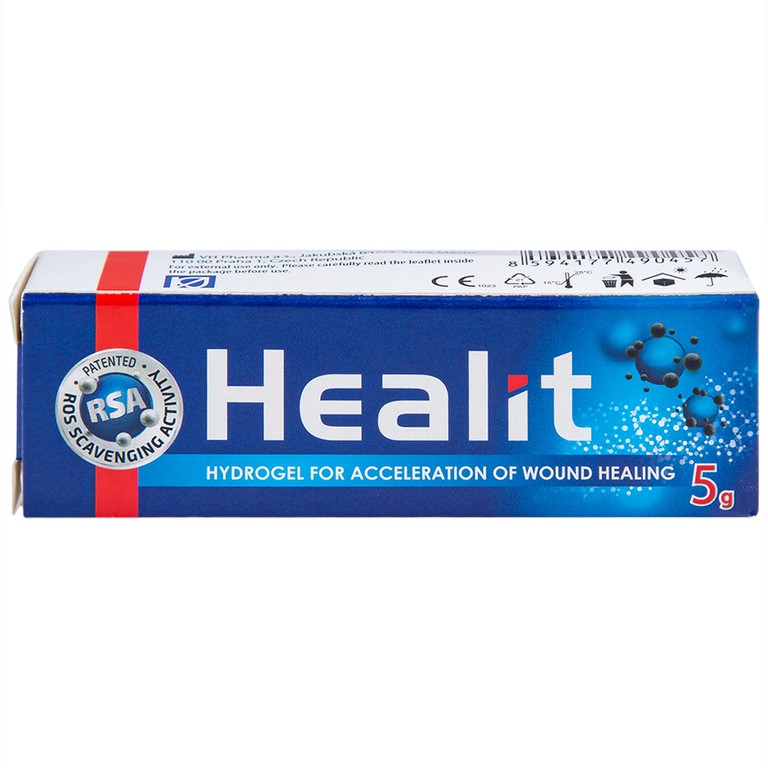 Gel Healit VHPharma thúc đẩy nhanh quá trình lành vết thương hở (5g)