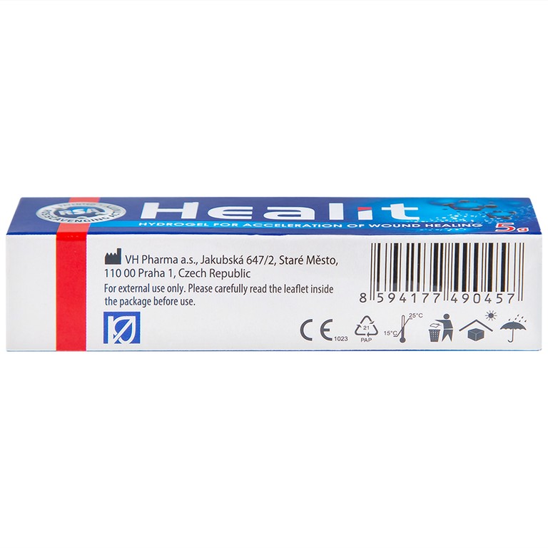 Gel Healit VHPharma thúc đẩy nhanh quá trình lành vết thương hở (5g)