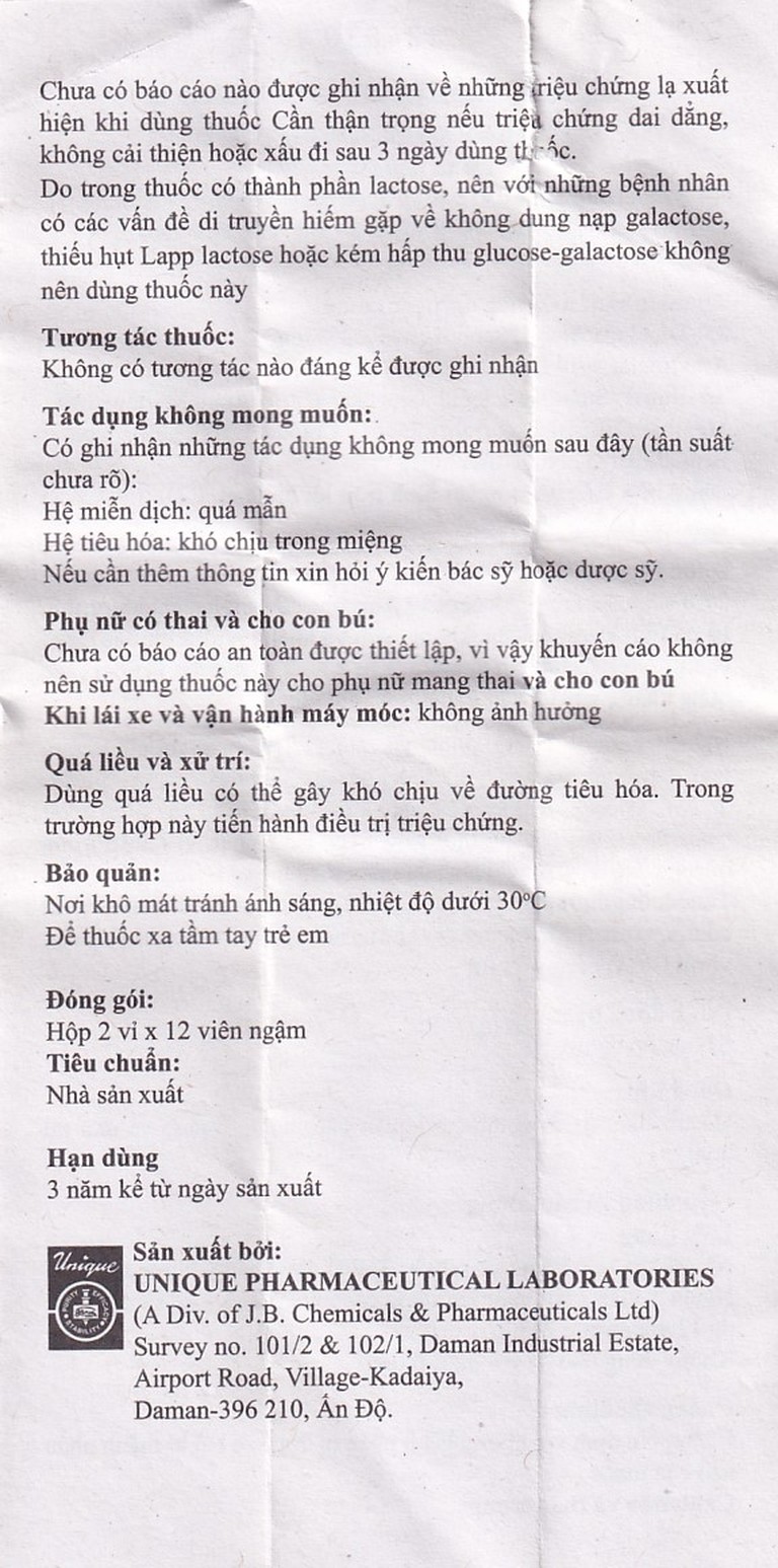 Viên ngậm Cufo Lozenges vị nho hỗ trợ điều trị trong nhiễm khuẩn hầu, họng, miệng (2 vỉ x 12 viên)