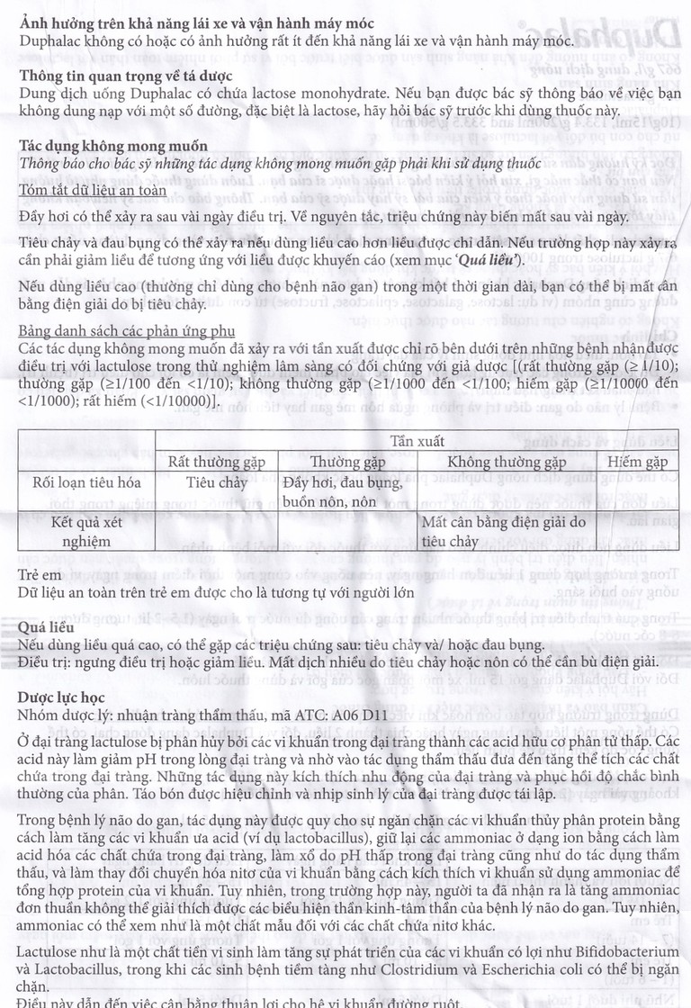 Siro Duphalac Abbott điều trị táo bón (200ml)