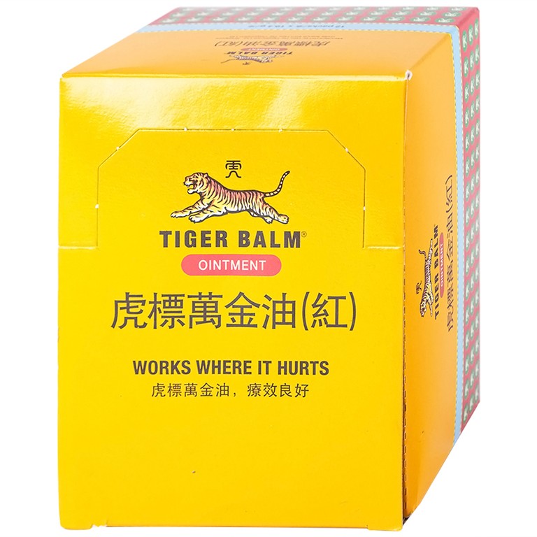 Thuốc mỡ Tiger Balm Red Ointment Haw Par giảm đau và nhức cơ, bong gân (19,4g)