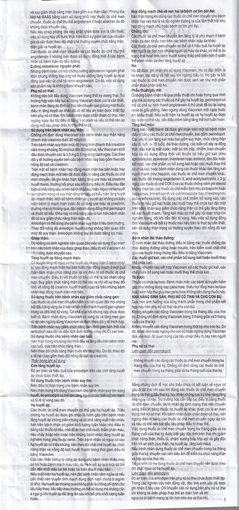 Thuốc Viacoram 3.5mg/2.5mg Servier điều trị tăng huyết áp vô căn (30 viên)