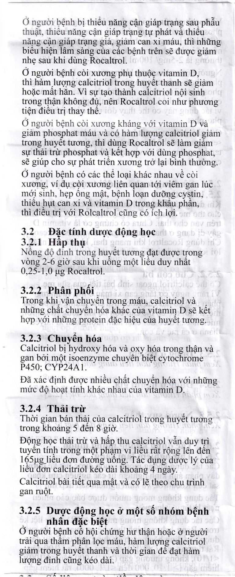 Thuốc Rocaltrol 0.25mcg Catalent điều trị chứng loãng xương sau mãn kinh (30 viên)