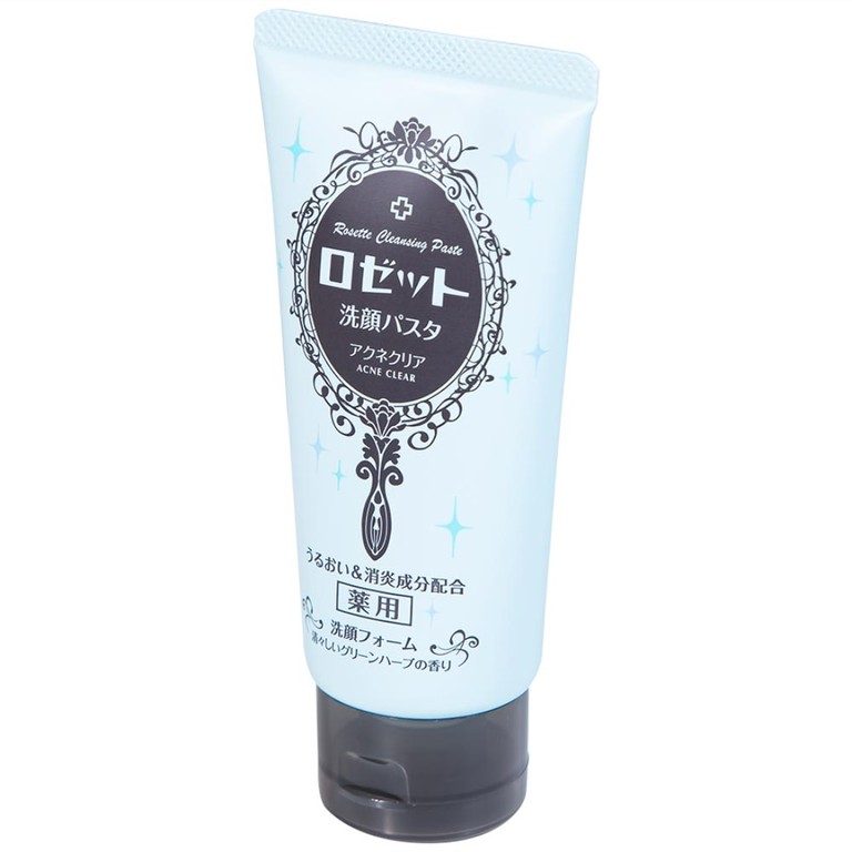 Sữa rửa mặt Rosette Acne Clear bùn biển giúp giảm mụn (120g)