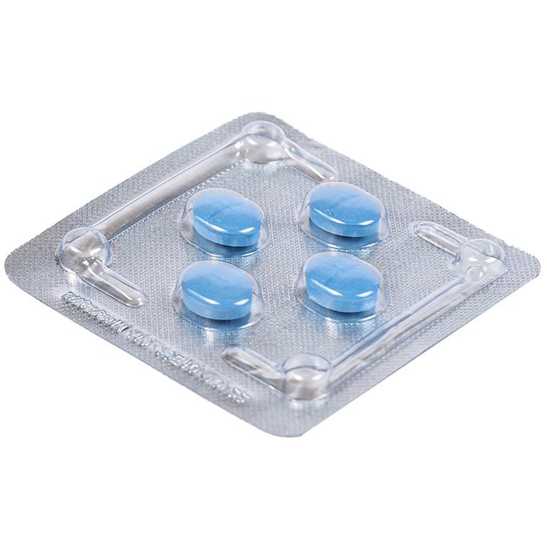 Thuốc Siloflam 100 Flamingo điều trị rối loạn cương dương (1 vỉ x 4 viên)