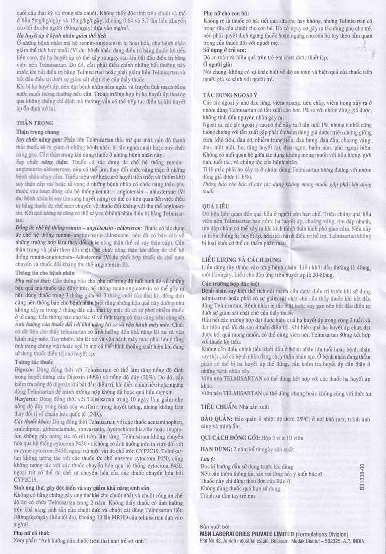 Thuốc Cilzec 20 MEGA We care điều trị cao huyết áp (3 vỉ x 10 viên)