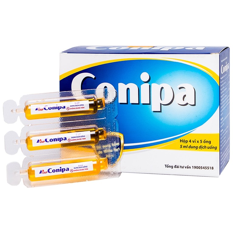 Dung dịch uống Conipa CPC1 Hà Nội bổ sung kẽm, tăng cường sức đề kháng cho cơ thể (4 vỉ x 5 ống x 5ml)