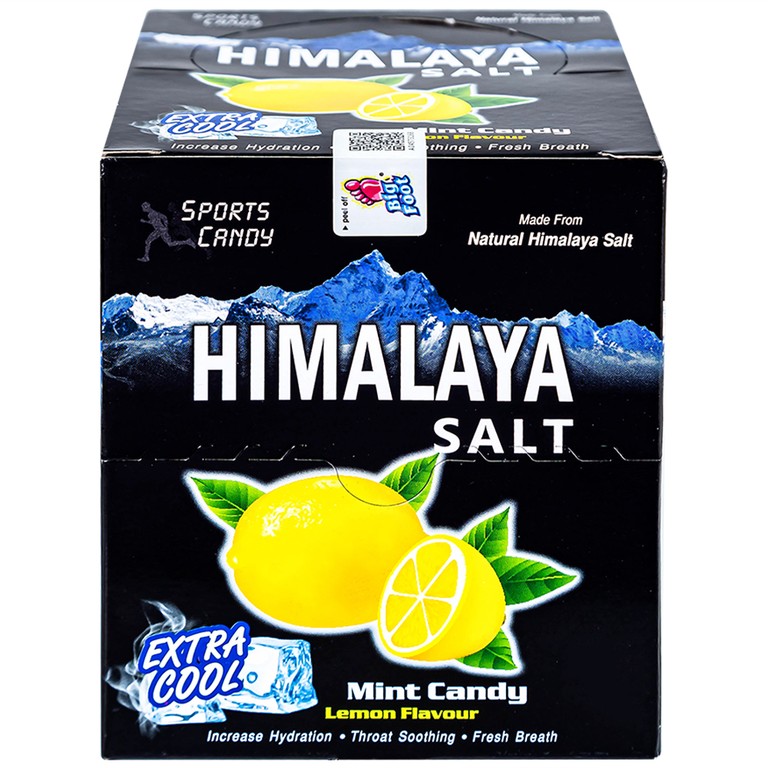 Kẹo Chanh Muối Vị Bạc Hà Himalaya (12 gói x 15g)