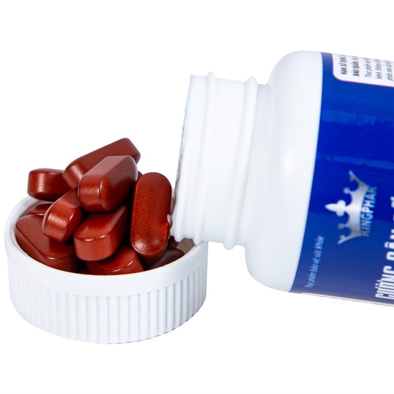 Viên uống Cường Gân Cốt - Vai Gáy Kingphar hỗ trợ bổ thận, mạnh gân cốt (60 viên)