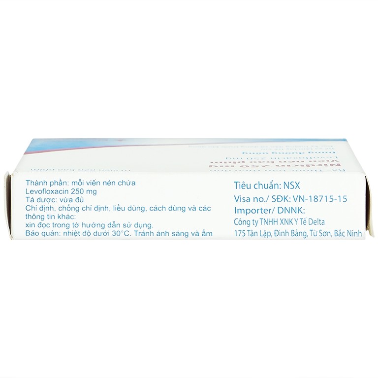 Thuốc Nirdicin 250mg Pharmathen điều trị viêm phổi, viêm thận - bể thận, viêm tuyến tiền liệt (10 viên)