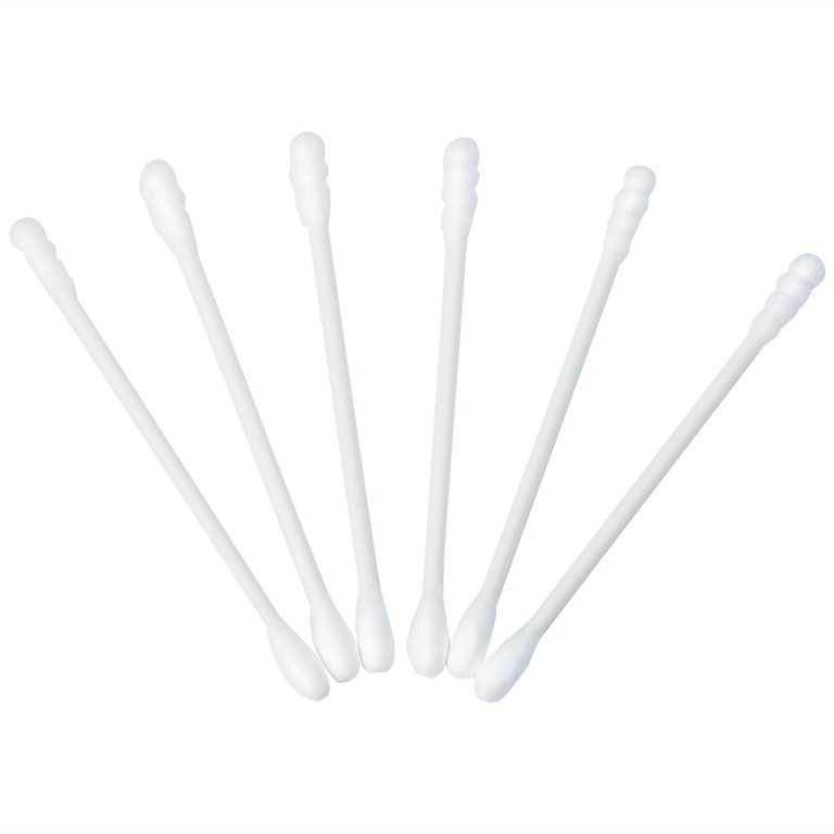 Tăm bông Niva Cotton Buds AJ2 thân giấy 1 đầu tròn 1 đầu xoắn vệ sinh tai, mũi, vết thương (200 que)