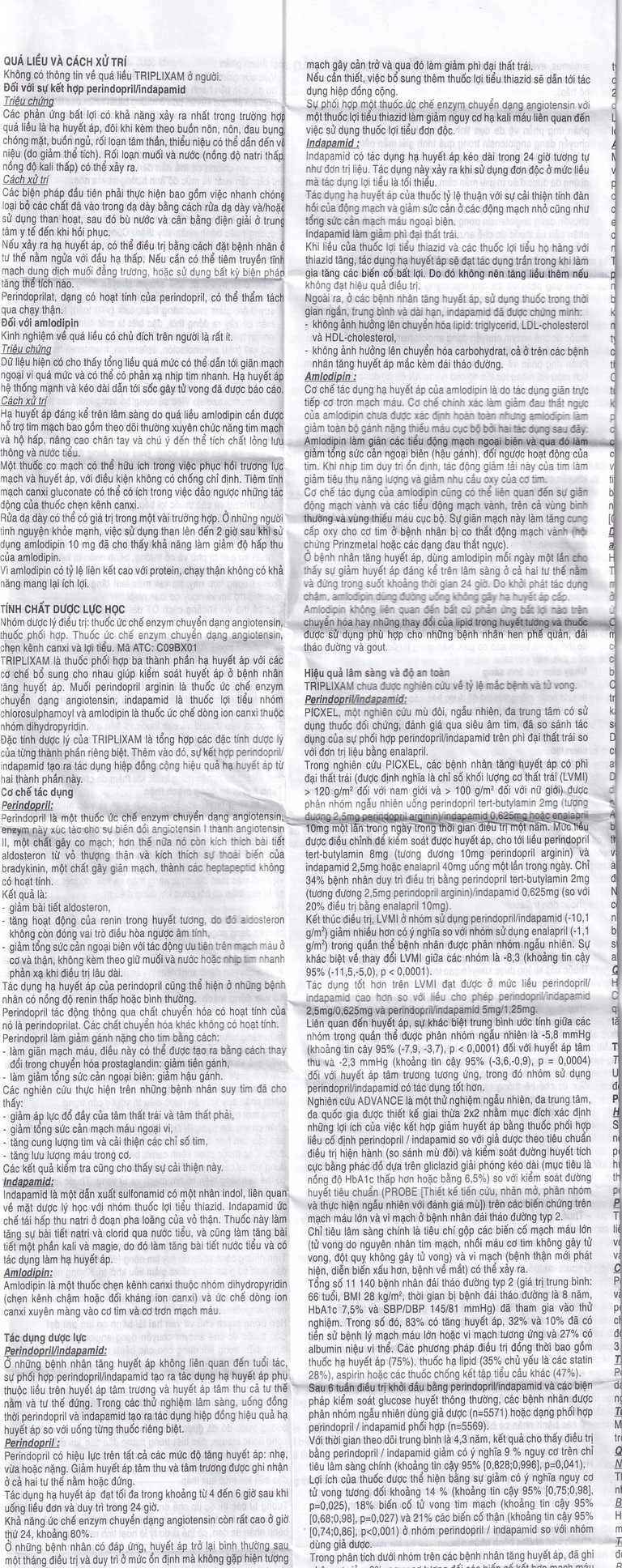 Thuốc Triplixam 5mg/1.25mg/5mg Servier điều trị tăng huyết áp (30 viên)
