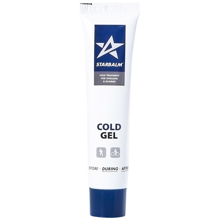Gel Starbalm Cold Gel có tác dụng làm mát và ngăn ngừa chấn thương thể thao (25ml)