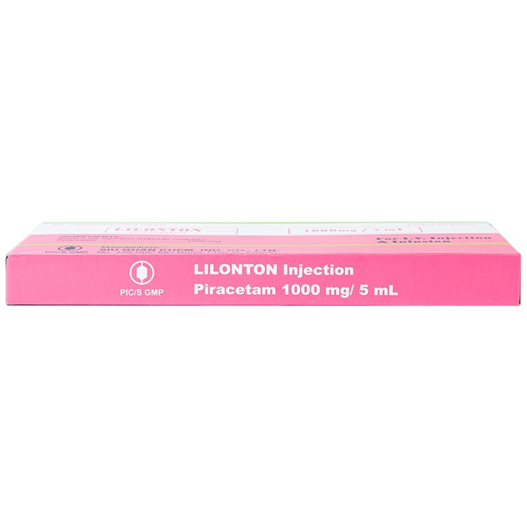 Thuốc Lilonton 1000mg/5ml SiuGuanChem điều trị triệu chứng của hội chứng tâm thần (10 ống)