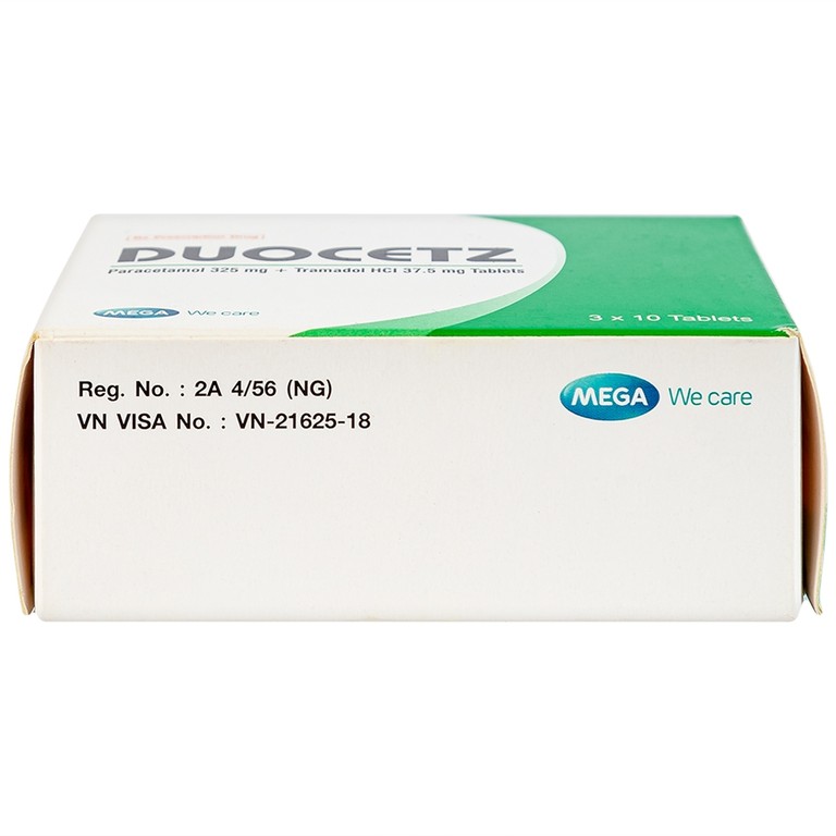Thuốc Doucetz MEGA We care điều trị cơn đau vừa đến nặng (3 vỉ x 10 viên)