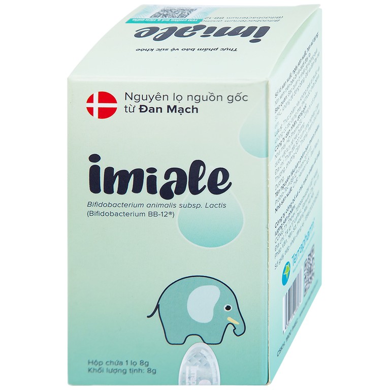 Dung dịch Imiale CHR Hansen A/S bổ sung lợi khuẩn, hỗ trợ cải thiện hệ vi sinh đường ruột (8g)
