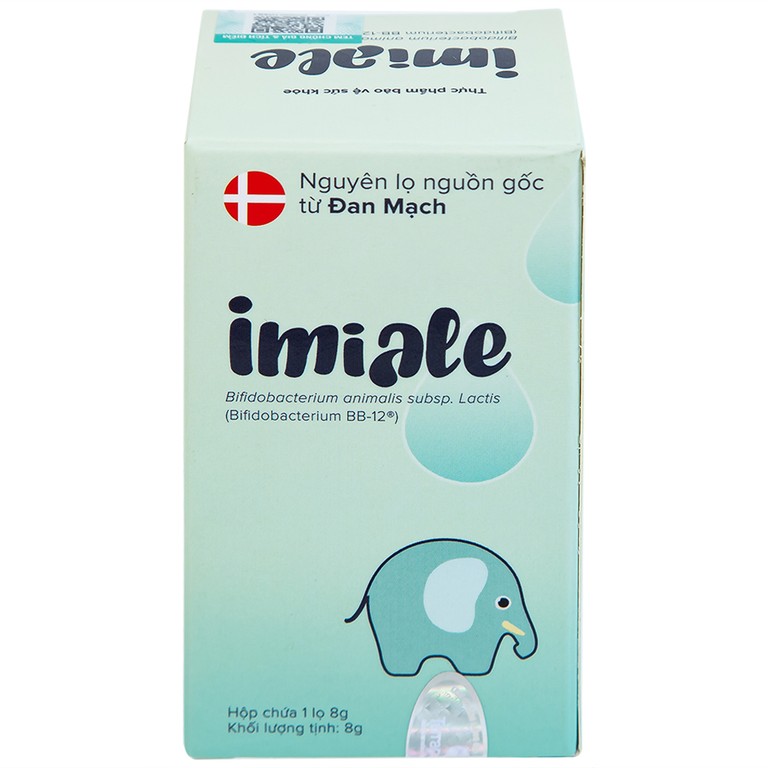 Dung dịch Imiale CHR Hansen A/S bổ sung lợi khuẩn, hỗ trợ cải thiện hệ vi sinh đường ruột (8g)