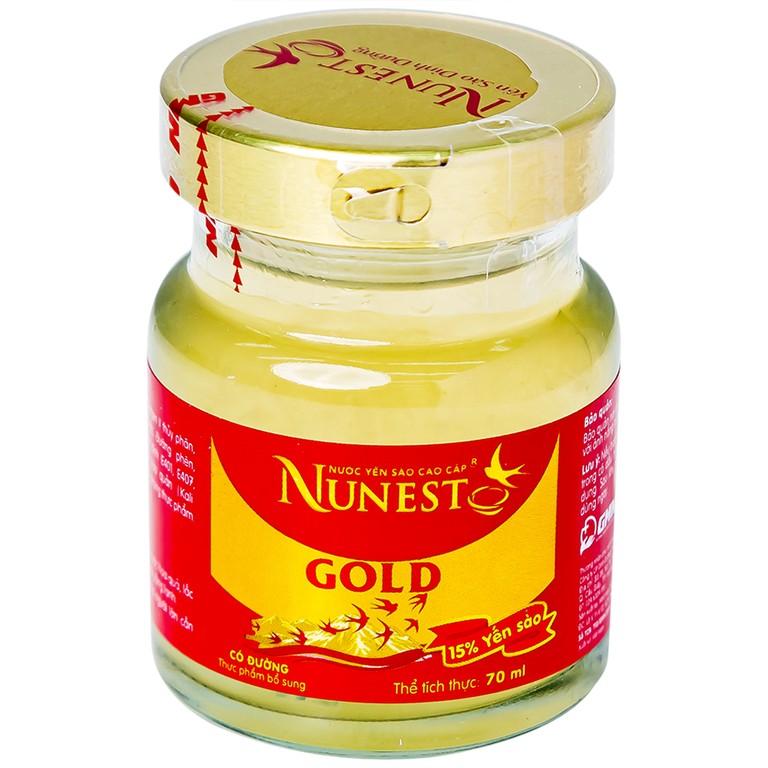 Nước Yến Cao Cấp Nunest Gold (6 hũ x 70ml)