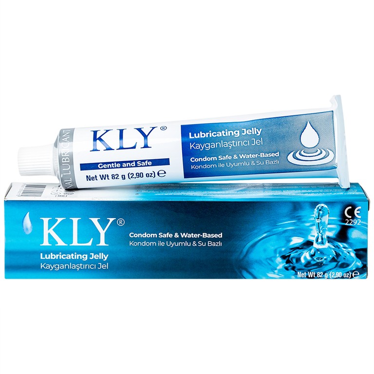 Gel bôi trơn Kly bổ sung lượng chất nhờn, khắc phục chứng khô âm đạo (82g)