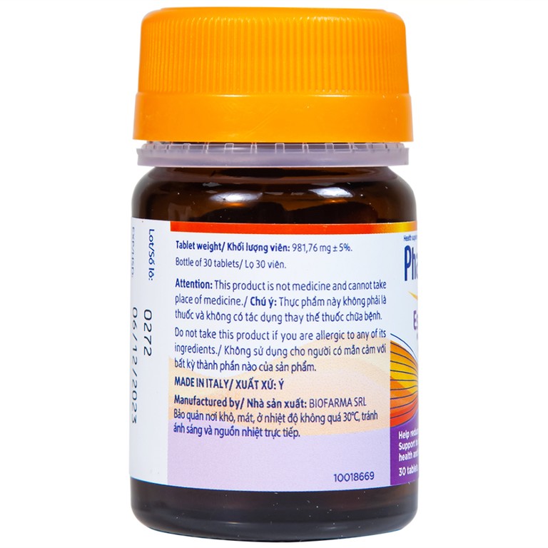Viên uống Pharmaton Essential Multivitamins Minerals hỗn hợp Vitamin và khoáng chất, tăng cường sức khỏe (30 viên)  