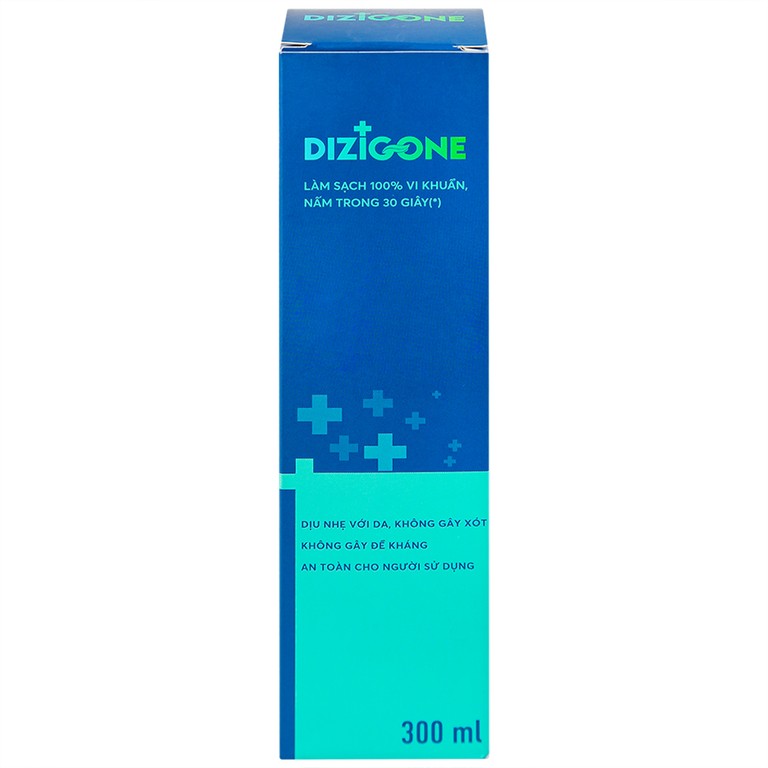 Dung dịch kháng khuẩn Dizigone Terrapharm tiêu diệt vi khuẩn, vi nấm (300ml)