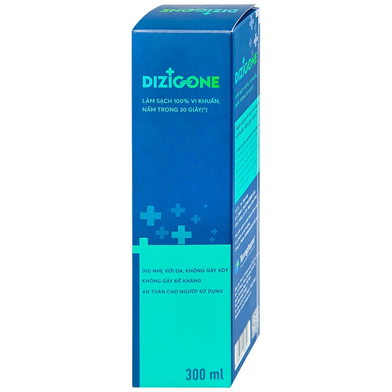 Dung dịch kháng khuẩn Dizigone Terrapharm tiêu diệt vi khuẩn, vi nấm (300ml)