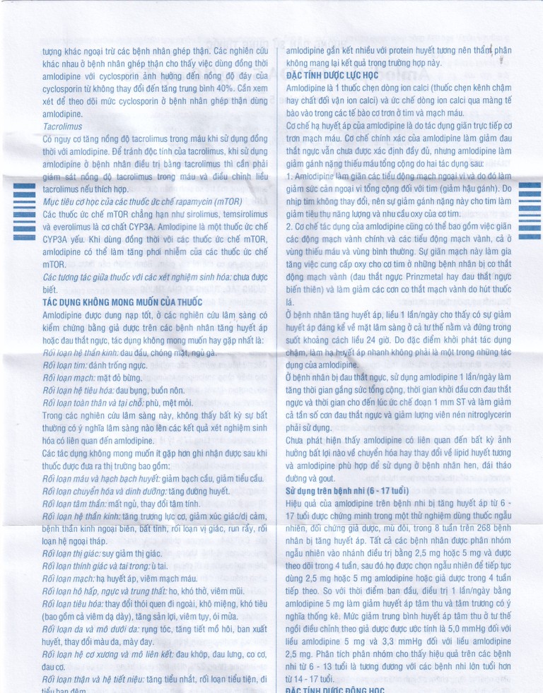 Thuốc Amlodipine Stada 10mg Tab điều trị tăng huyết áp, đau thắt ngực (10 vỉ x 14 viên)