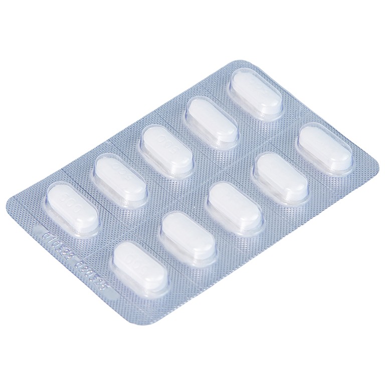 Thuốc Actadol 500 Medipharco điều trị các chứng đau và sốt từ nhẹ đến vừa (10 vỉ x 10 viên)