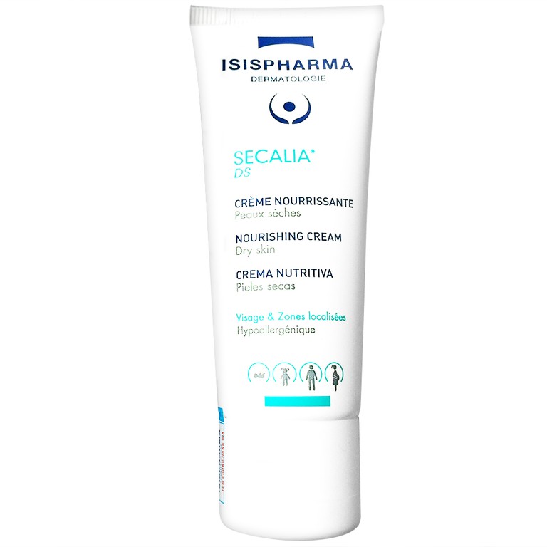 Kem dưỡng ẩm Secalia DS Isispharma phục hồi và làm dịu da nhạy cảm (40ml)