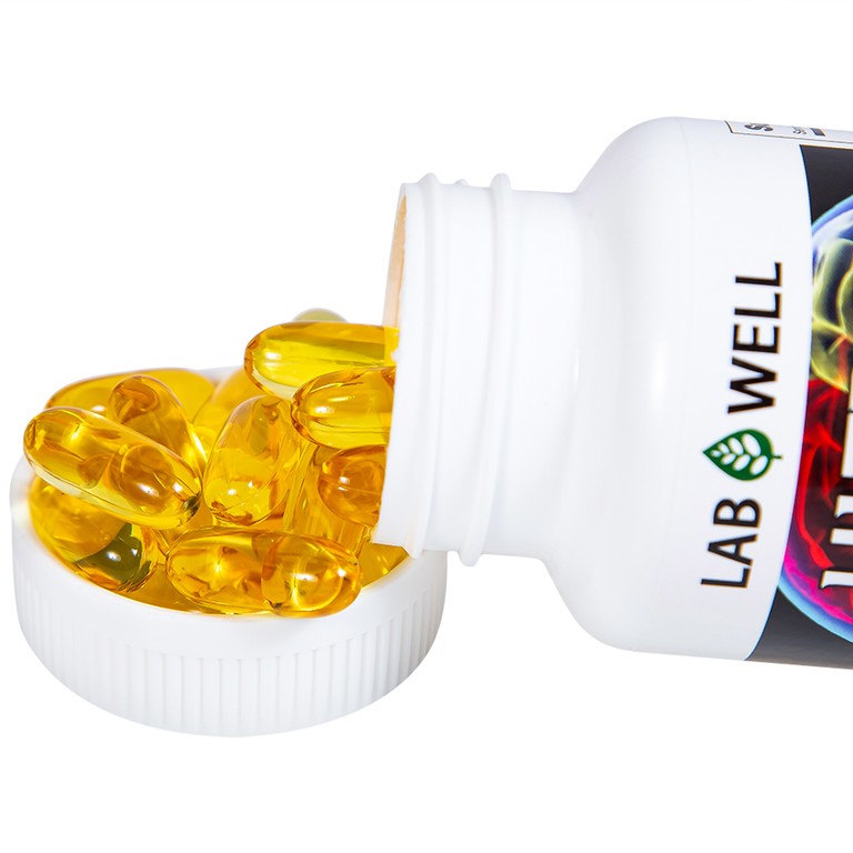 Viên uống Ultra Brain Lab Well hỗ trợ bổ sung DHA, EPA cho cơ thể (60 viên)