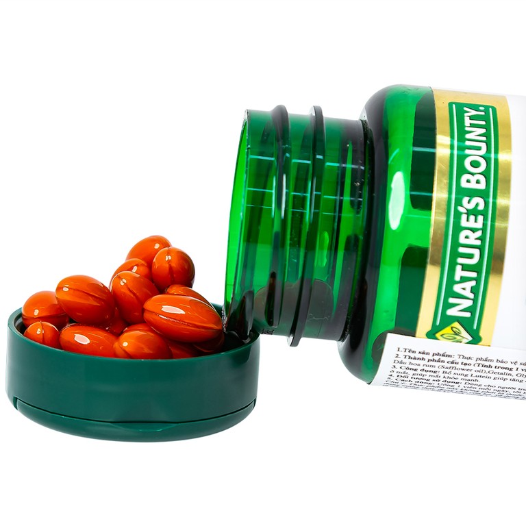 Viên uống Lutein Nature's Bounty giúp tăng cường thị lực cho mắt (30 viên)