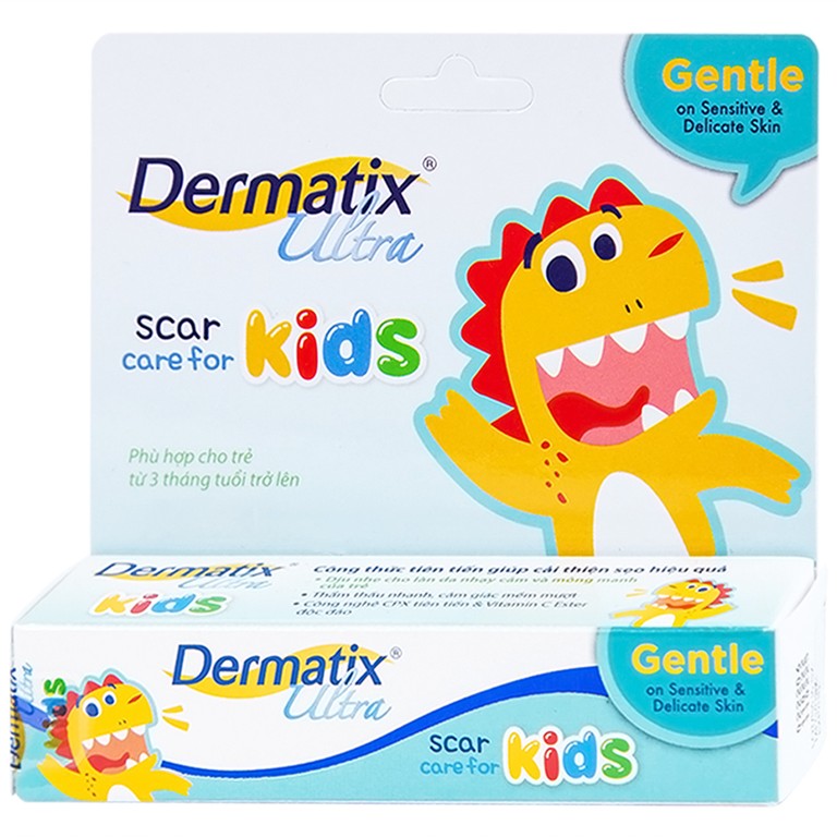 Gel hỗ trợ cải thiện sẹo Dermatix Ultra Scar Care For Kids Menarini phù hợp cho trẻ từ 3 tháng tuổi trở lên (5g)