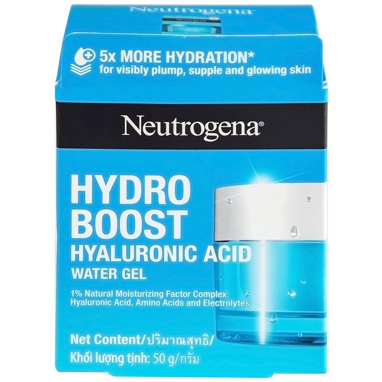 Kem dưỡng ẩm Neutrogena Hydro Boost Water cấp ẩm sâu, giúp da mềm mịn (50g)