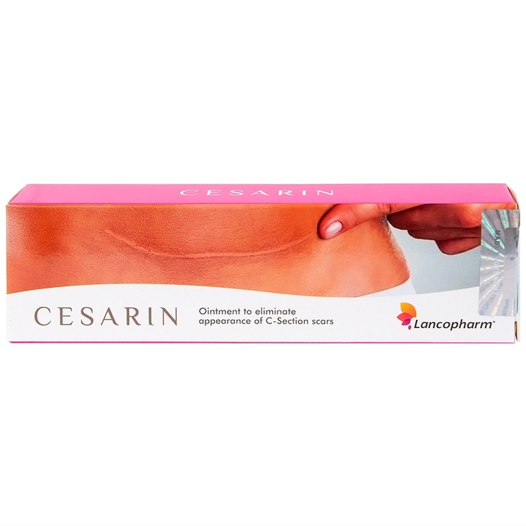 Kem bôi Cesarin Ointment Lancopharm hỗ trợ làm mờ vết sẹo sau phẫu thuật (30g)