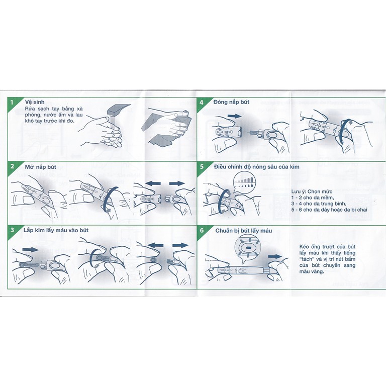 Máy đo 5 in 1 FaCare+ FC-M168 (TD-4216) Bluetooth hỗ trợ đo Cholesterol, Acid Uric, Glucose 