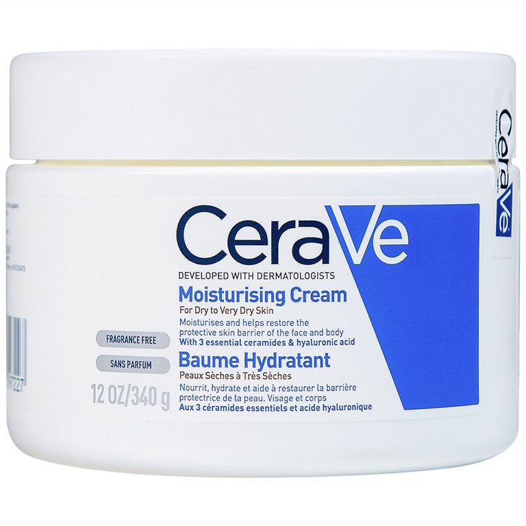 Kem dưỡng ẩm cho da khô Cerave Moisturising Cream (340g)