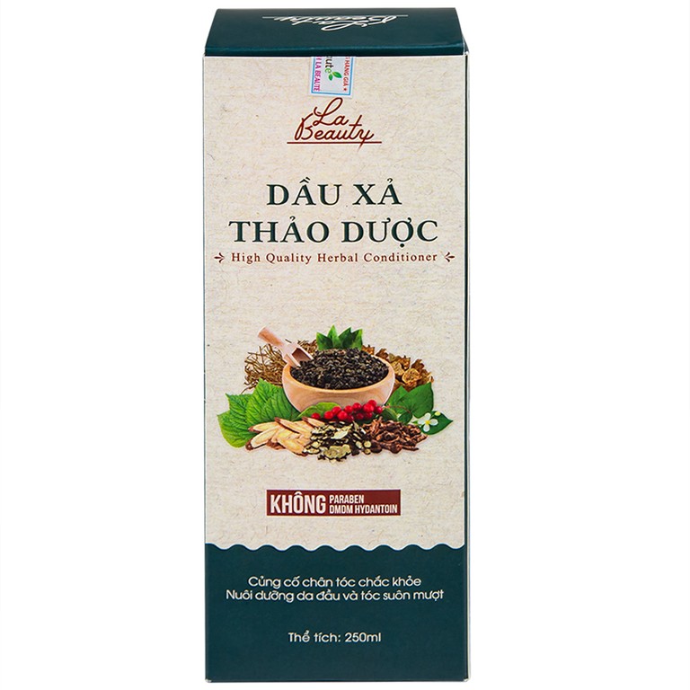 Dầu xả Thảo Dược La Beauty nuôi dưỡng da đầu và tóc suôn mượt (250ml)
