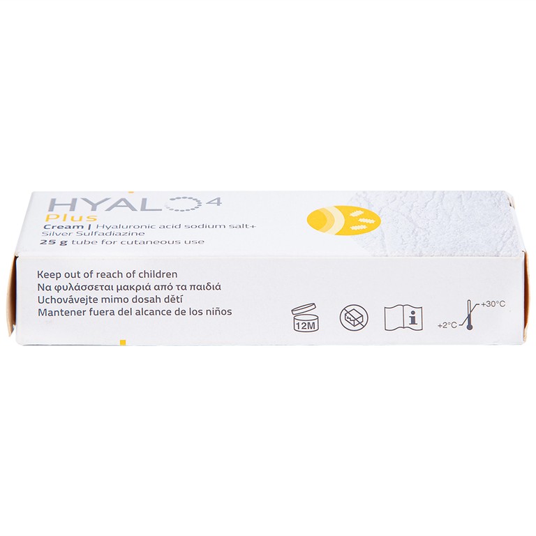 Kem che phủ vết thương Hyalo4 Plus cream hỗ trợ điều trị các tổn thương da (25g)