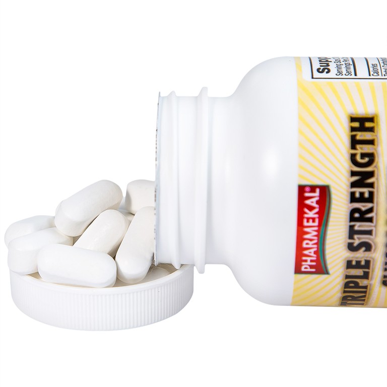 Viên uống Triple Strength Glucosamine 1500mg Pharmekal bổ sung dưỡng chất cho khớp (60 viên)