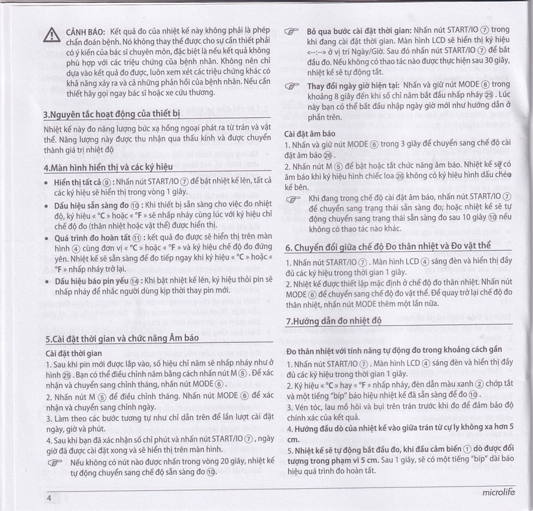 Nhiệt kế hồng ngoại đo trán Microlife NC200 không cần tiếp xúc, cho kết quả sau 1 giây