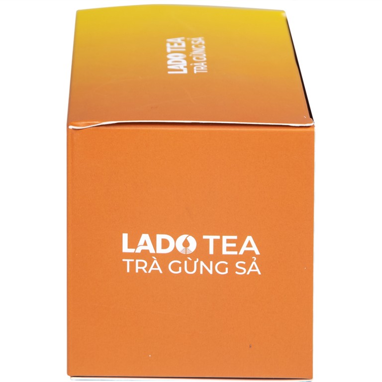 Trà Gừng Sả Premium Ladophar (20 túi lọc x 2g)