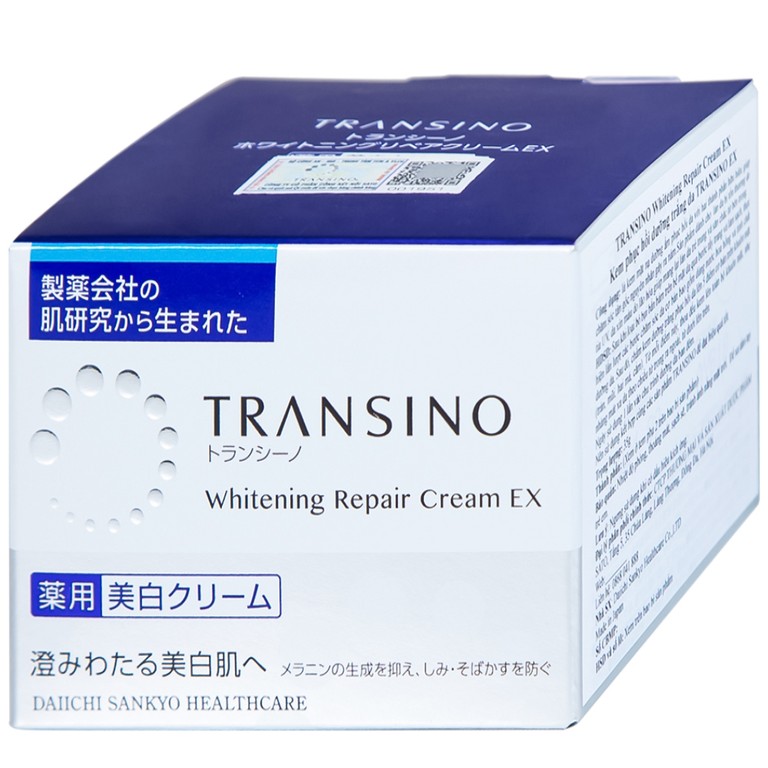 Kem dưỡng trắng da Transino Whitening Repair Cream EX hỗ trợ cải thiện tình trạng nám (35g)